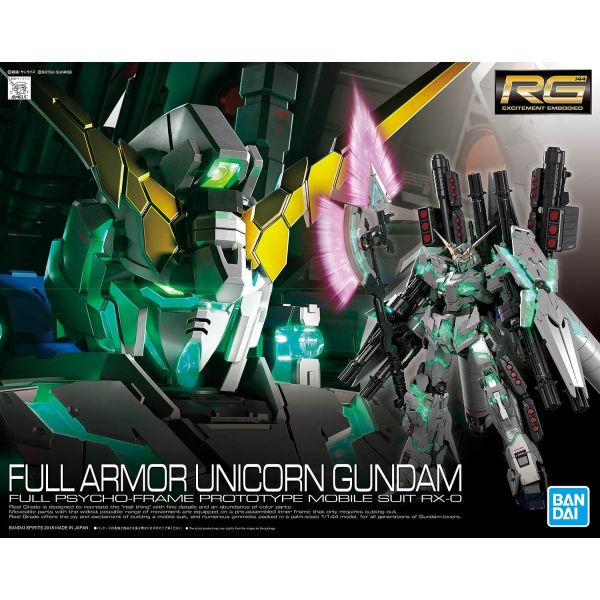 RG Full Armor Unicorn Gundam (Gundam Unicorn) Additional Image 7