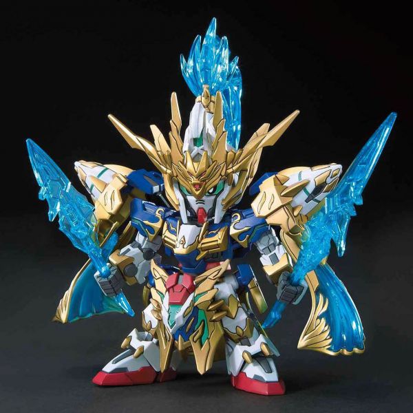 SD Zhao Yun 00 Gundam with Ao Ryusuke Motorcycle (SD Gundam Sangoku Soketsuden) Image