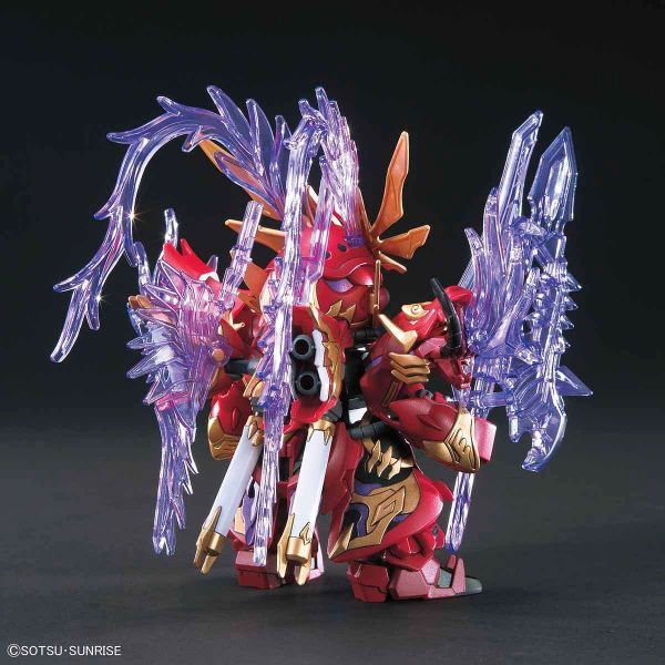 SD Lu Bu Sinanju with Chituma "Red Hare" Motorcycle (SD Gundam Sangoku Soketsuden) Additional Image 7