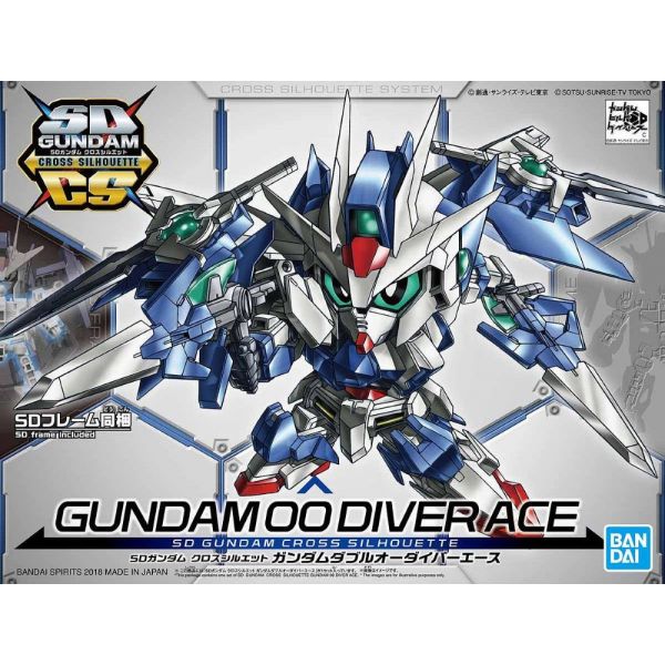 SD Gundam Cross Silhouette Gundam 00 Diver Ace (Gundam Build Divers) Additional Image 7
