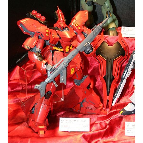 MG MSN-04 Sazabi Ver.Ka (Mobile Suit Gundam: Char's Counterattack) Additional Image 1