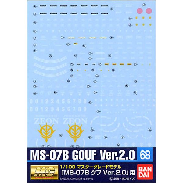 View Gundam Decals page