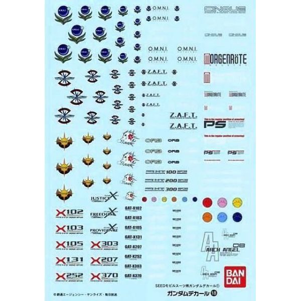 View Gundam Decals page