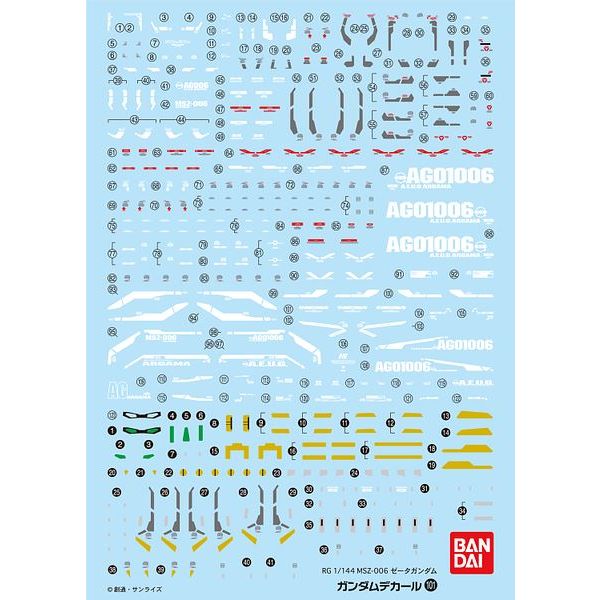 View Gundam Decals page