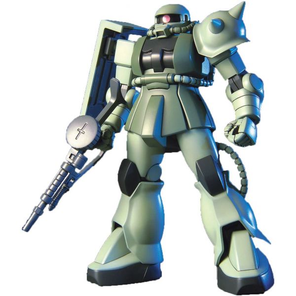 [DISCONTINUED] HG MS-06 Zaku II Mass Production Type (Mobile Suit Gundam) Main Image