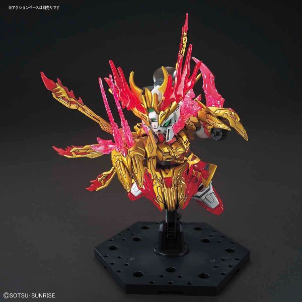 SD Flame Emperor Zhang Fei God Gundam (SD Gundam Sangoku Soketsuden) Additional Image 2