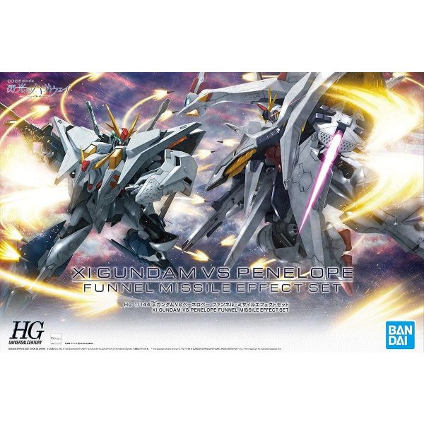 HG XI Gundam vs Penelope Funnel Missile Effect Set (Mobile Suit Gundam: Hathaway's Flash) Additional Image 8