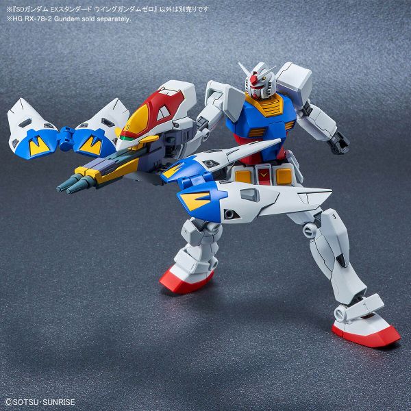 SD Gundam EX Standard Wing Gundam Zero (Mobile Suit Gundam Wing) Additional Image 6
