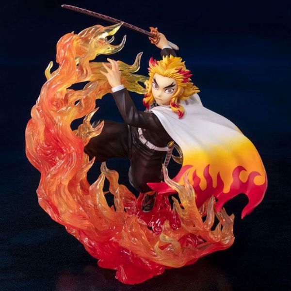 Kyojuro Rengoku Flame Breathing Ver. - Figuarts Zero PVC Statue (Demon Slayer: Kimetsu no Yaiba) Additional Image 1