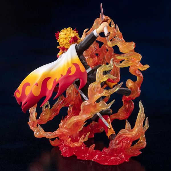 Kyojuro Rengoku Flame Breathing Ver. - Figuarts Zero PVC Statue (Demon Slayer: Kimetsu no Yaiba) Additional Image 2