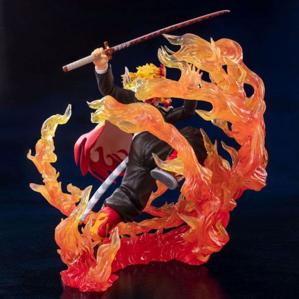 Kyojuro Rengoku Flame Breathing Ver. - Figuarts Zero PVC Statue (Demon Slayer: Kimetsu no Yaiba) Additional Image 3