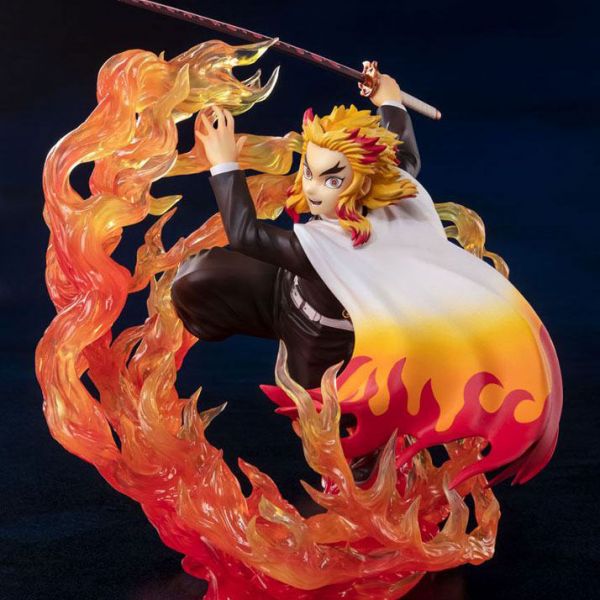 Kyojuro Rengoku Flame Breathing Ver. - Figuarts Zero PVC Statue (Demon Slayer: Kimetsu no Yaiba) Additional Image 4