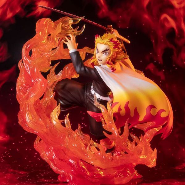 Kyojuro Rengoku Flame Breathing Ver. - Figuarts Zero PVC Statue (Demon Slayer: Kimetsu no Yaiba) Additional Image 5