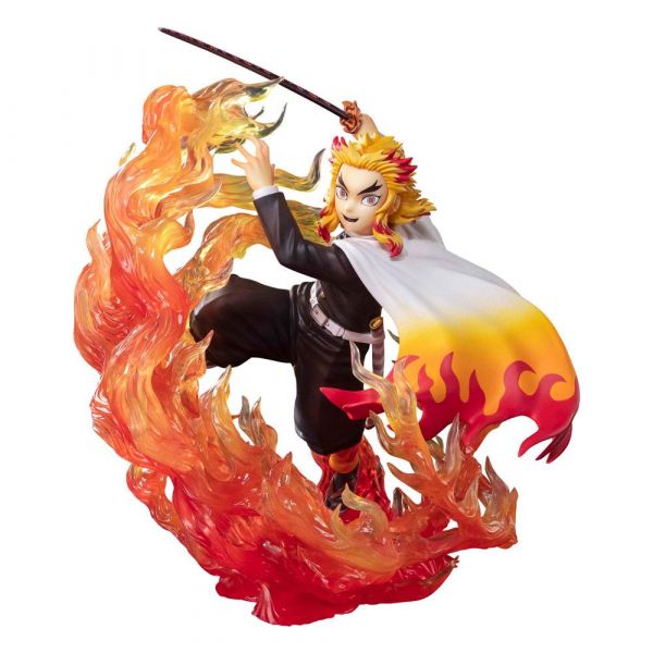 Kyojuro Rengoku Flame Breathing Ver. - Figuarts Zero PVC Statue (Demon Slayer: Kimetsu no Yaiba) Main Image