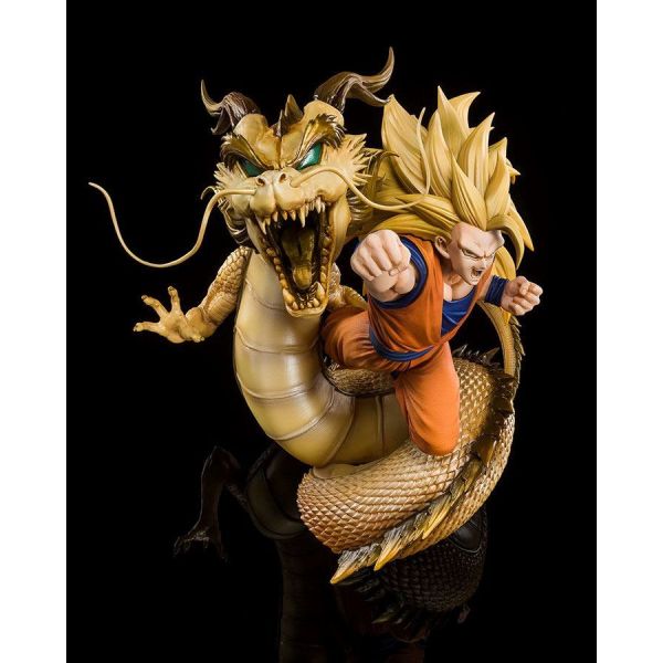 Super Saiyan 3 Son Goku Dragon Fist Explosion - Figuarts ZERO Extra Battle PVC Statue (Dragon Ball Z) Additional Image 1