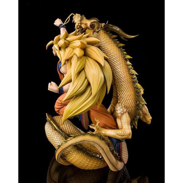 Super Saiyan 3 Son Goku Dragon Fist Explosion - Figuarts ZERO Extra Battle PVC Statue (Dragon Ball Z) Additional Image 3