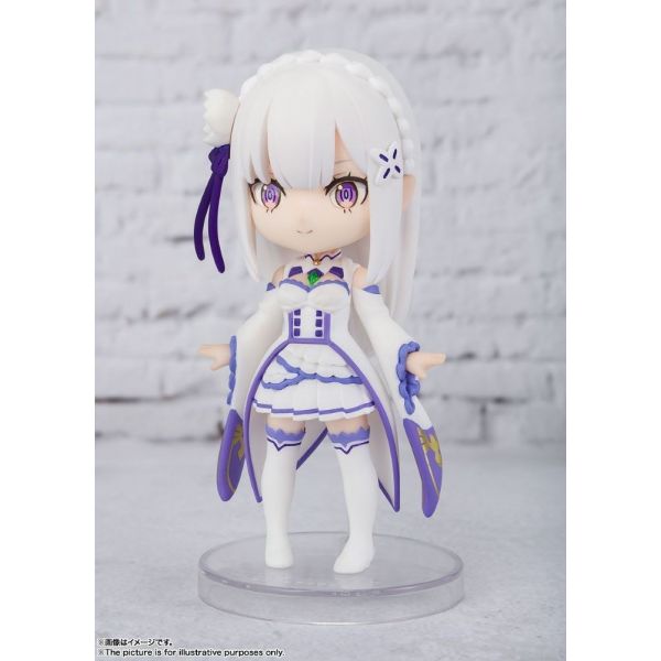 Emilia Figuarts Mini Action Figure (Re:Zero - Starting Life in Another World) Additional Image 1
