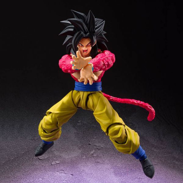 Goku Super Sayajin 4 Full Scratch Dragon Ball GT Bandai