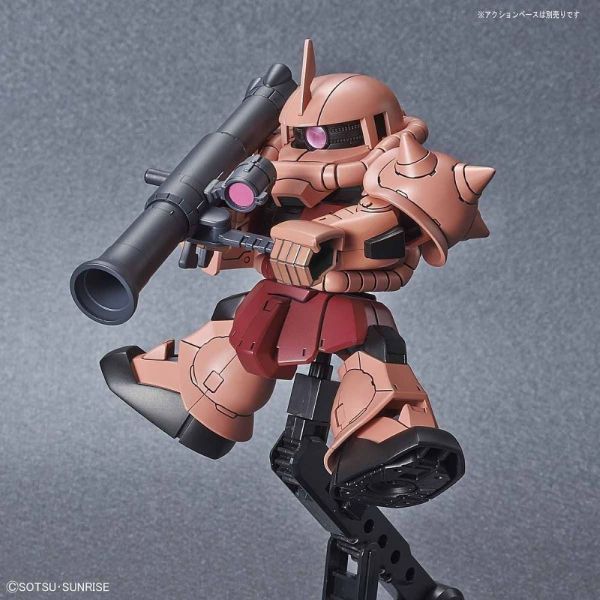 SD Gundam Cross Silhouette Char's Zaku II Additional Image 4