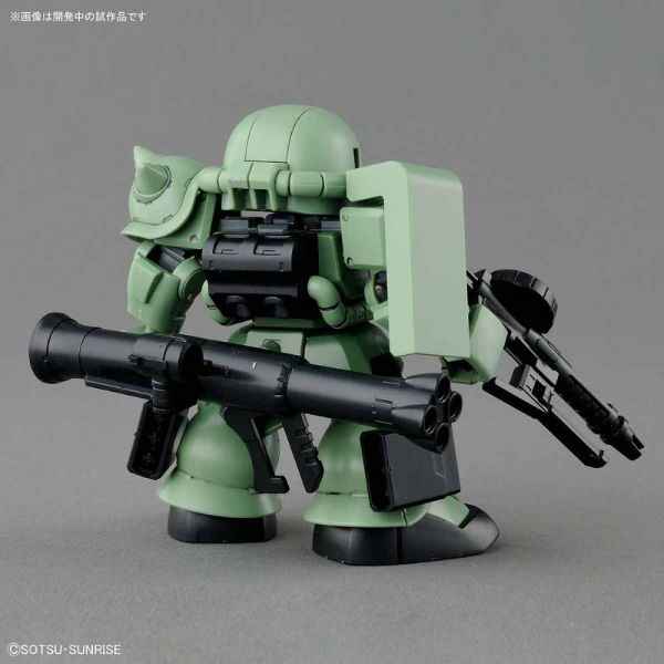 SD Gundam Cross Silhouette MS-06 Zaku II (Mobile Suit Gundam) Additional Image 4