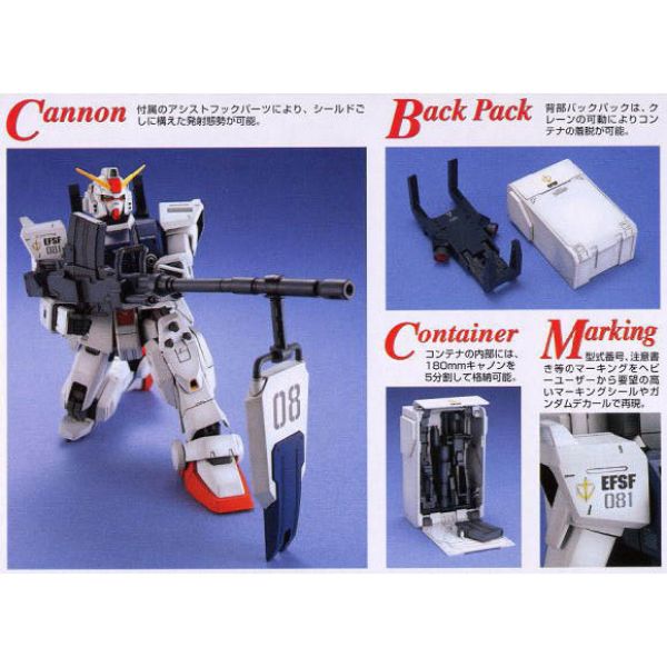MG Gundam RX-79(G) Ground Type (Mobile Suit Gundam: The 08th MS Team) Additional Image 3