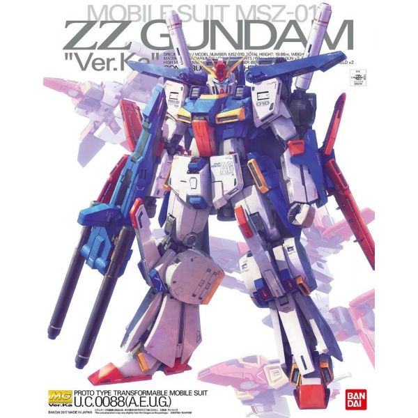 MG ZZ Gundam Ver.Ka (Mobile Suit Gundam ZZ) Additional Image 8