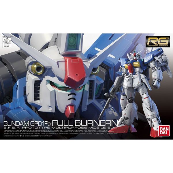 RG RX-78 Gundam GP01-FB Full Burnern (Mobile Suit Gundam 0083: Stardust Memory) Additional Image 3