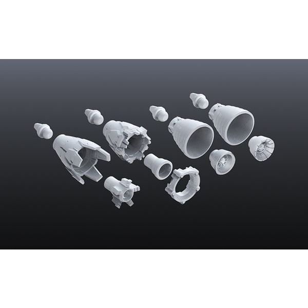 Builders Parts HD: MS Vernier 01 - 1/144 Scale Version (Grey) Additional Image 1
