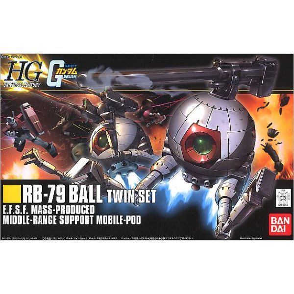 HG RB-79 Ball Twin Set (Mobile Suit Gundam) Image