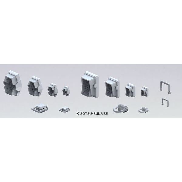 Builders Parts HD: MS Detail 01 (Grey) Additional Image 1