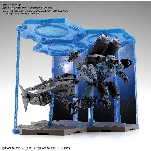 [Discontinued] Bandai Customize Scene Base (Water Field Ver.) Additional Image 4