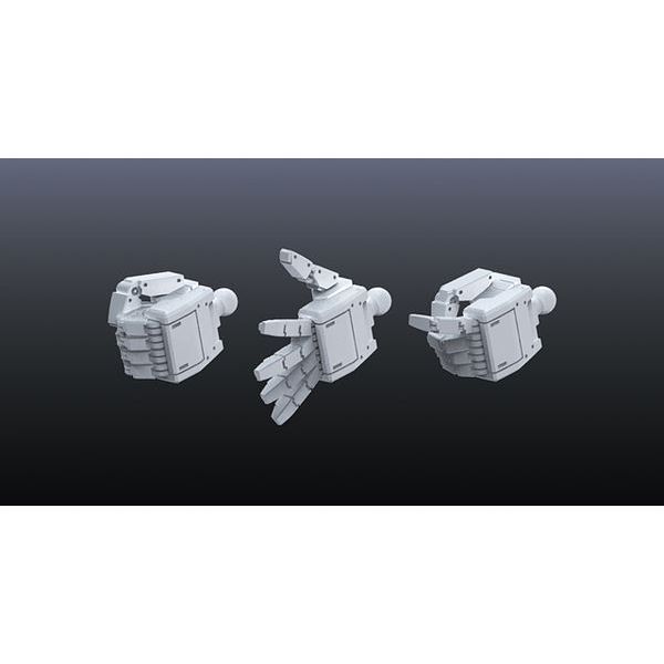 Builders Parts HD: MS Hand 01 - 1/144 Scale EFSF Size Regular (Grey) Additional Image 1