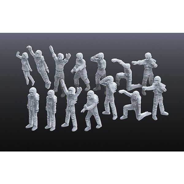 Builders Parts HD: MS Figure 01 - 1/100 Scale Version (Grey) Image