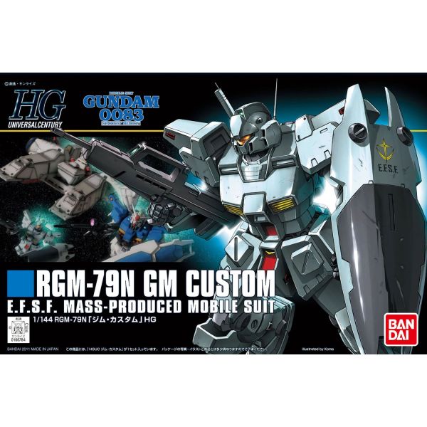 HG RGM-79N GM Custom (Mobile Suit Gundam 0083: Stardust Memory) Image