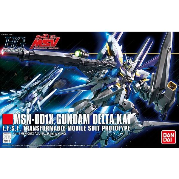 HG Gundam Delta Kai (Mobile Suit Gundam Unicorn) Additional Image 6