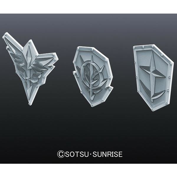 Builders Parts HD: MS Emblem Relief 01 (Grey) Additional Image 2