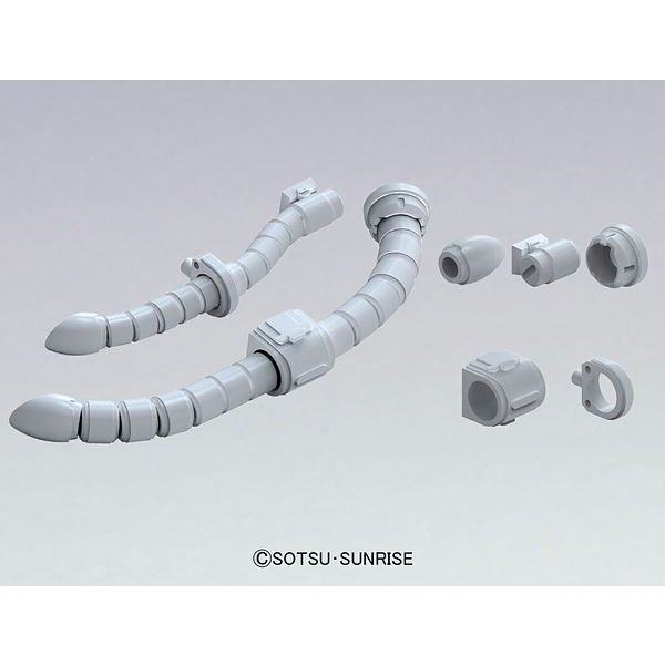 Builders Parts HD: MS Pipe 01 - 1/144 Scale Version (Grey) Additional Image 1