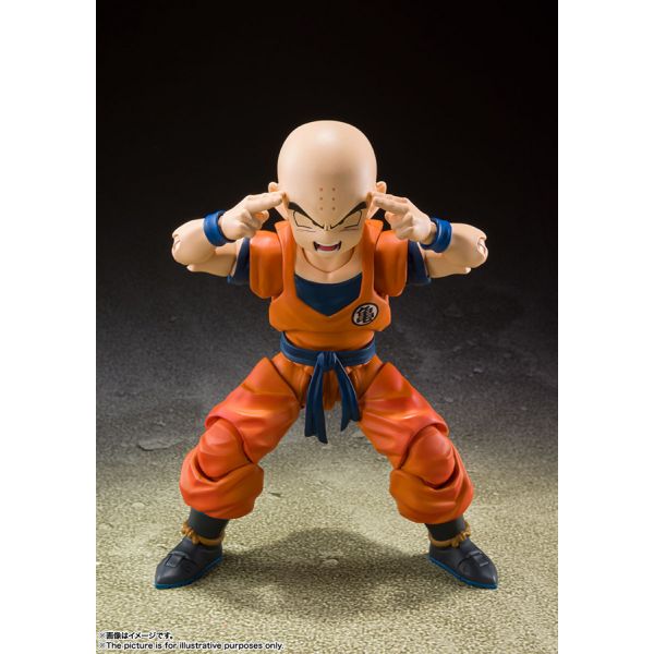S.H. Figuarts Krillin The Strongest Man on Earth (Dragon Ball Z) Additional Image 1