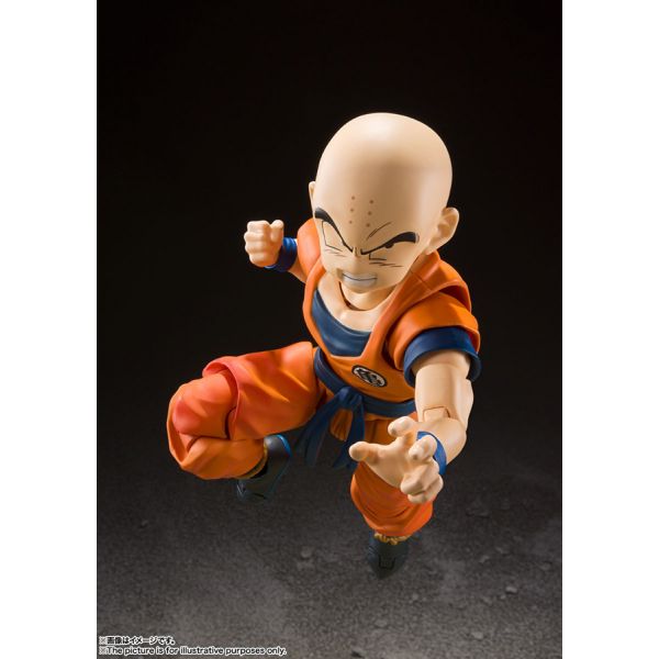 S.H. Figuarts Krillin The Strongest Man on Earth (Dragon Ball Z) Additional Image 2
