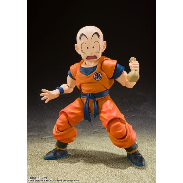 S.H. Figuarts Krillin The Strongest Man on Earth (Dragon Ball Z) Image