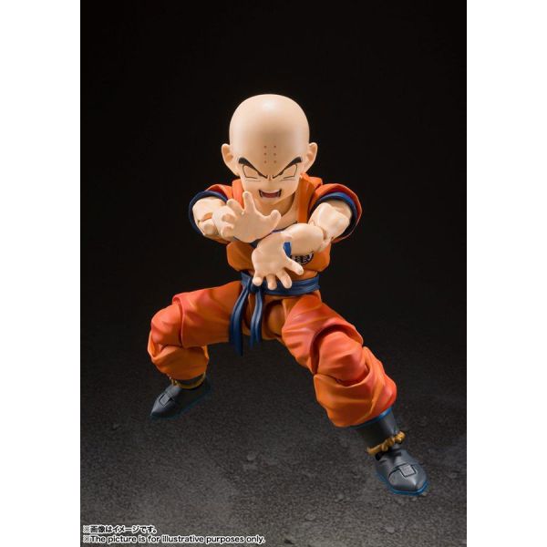 S.H. Figuarts Krillin The Strongest Man on Earth (Dragon Ball Z) Image