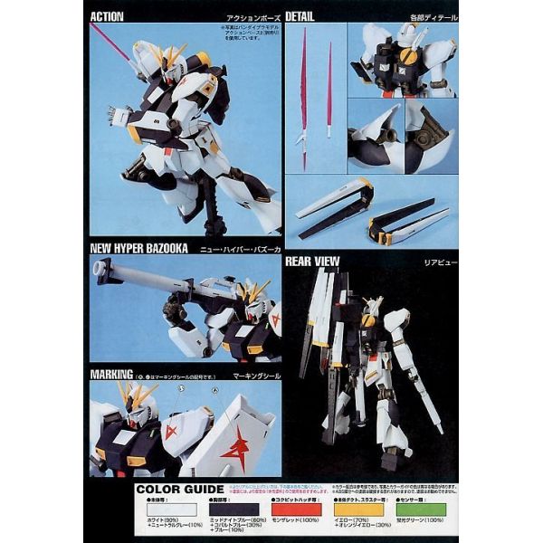 HG RX-93 Nu Gundam (Mobile Suit Gundam: Char's Counterattack) Image