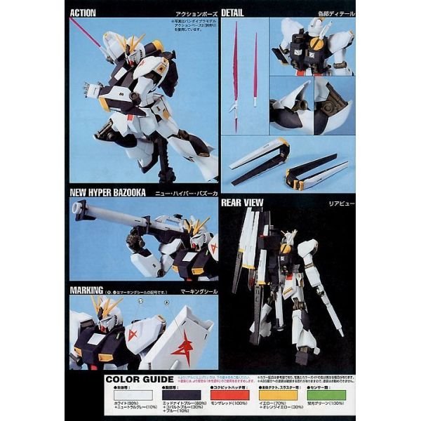 HG Nu Gundam (Mobile Suit Gundam: Char's Counterattack) Image