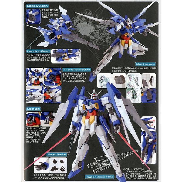 MG Gundam AGE-2 Normal (Mobile Suit Gundam AGE) Additional Image 5