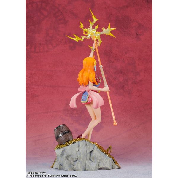 Figuarts ZERO Nami WT100 Memorial 100 Views of the Great Pirates Based on Illustration by Eiichiro Oda (One Piece) Image