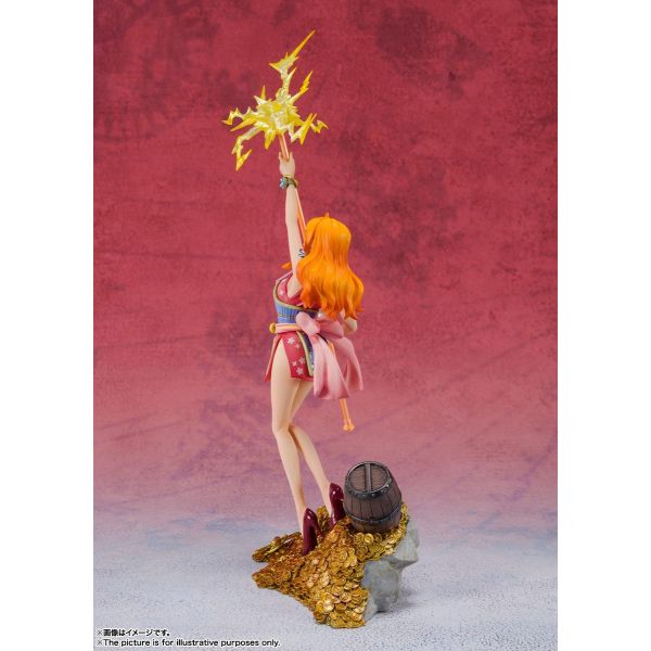 Figuarts ZERO Nami WT100 Memorial 100 Views of the Great Pirates Based on Illustration by Eiichiro Oda (One Piece) Image