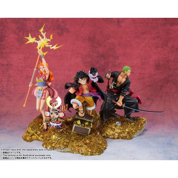 Figuarts ZERO Nami WT100 Memorial 100 Views of the Great Pirates Based on Illustration by Eiichiro Oda (One Piece) Image