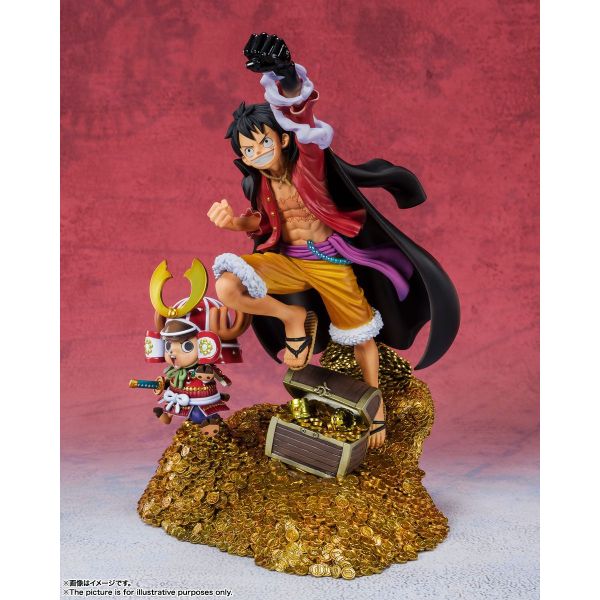 Figuarts ZERO Monkey D. Luffy and Chopper WT100 Memorial 100 Views of the Great Pirates Based on Illustration by Eiichiro Oda (One Piece) Additional Image 2