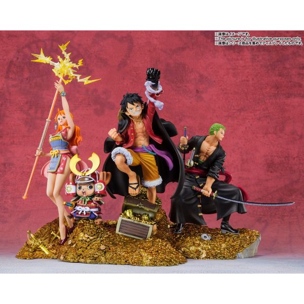 Figuarts ZERO Monkey D. Luffy and Chopper WT100 Memorial 100 Views of the Great Pirates Based on Illustration by Eiichiro Oda (One Piece) Additional Image 5