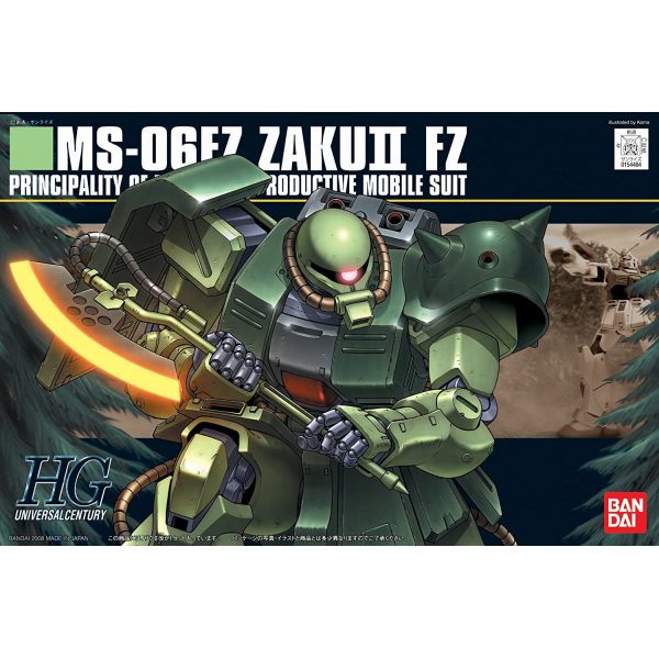 HG MS-06FZ Zaku II FZ Kai (Mobile Suit Gundam 0080: War in the Pocket) Additional Image 8